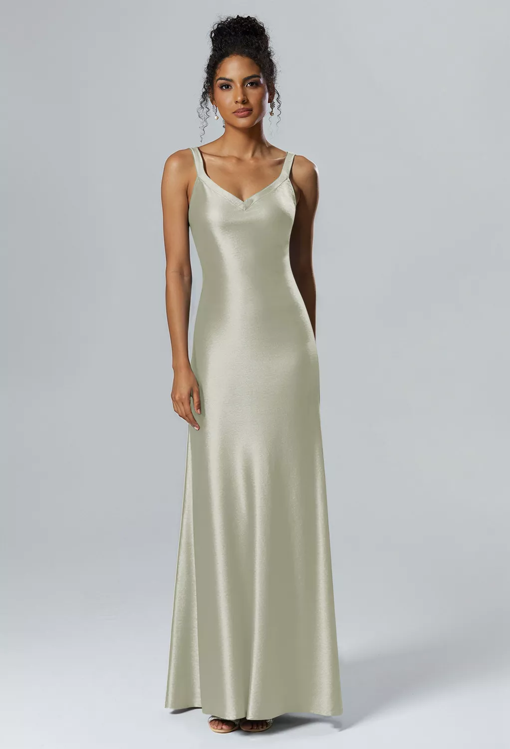 AW Shreya Sage Green  Bridesmaid Dresses